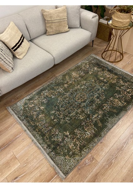 Mars 2177 Eskitme Desenli Yıkanabilir Kaymaz Tabanlı Salon Halısı, Koridor ve Mutfak Halısı fiyatları