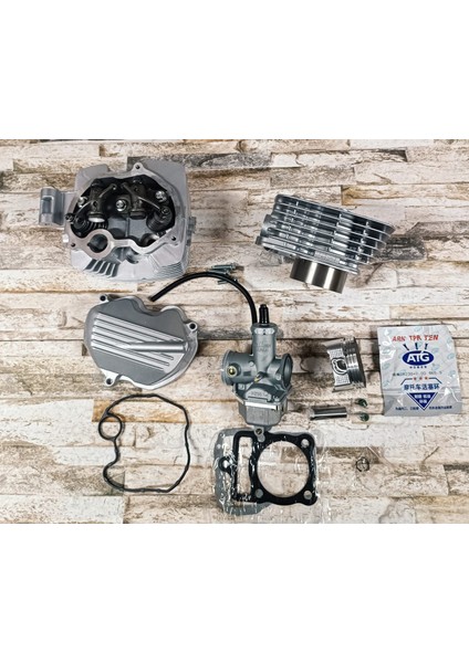 Cg 200 cc Set Silindir 65.5mm Boy 69 Üst Kapak ve Karbürat 15P fiyatları
