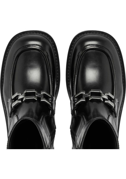 Siyah Hakiki Deri Kadın Casual Bot - K23K1BT67039-A35