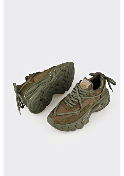 Haki Kadın Spor Ayakkabı modelleri