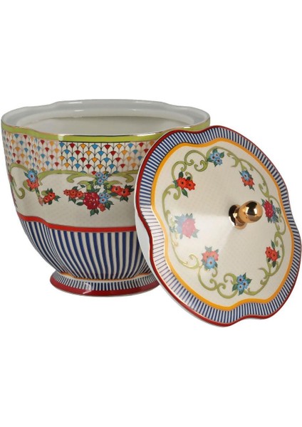 Lucky Art Fiora Bone Kavanoz 17CM fiyatları