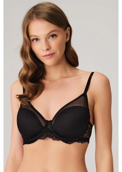 Balenli Desteksiz Dolgusuz Toparlayıcı Dantelli Küçültücü Sütyen