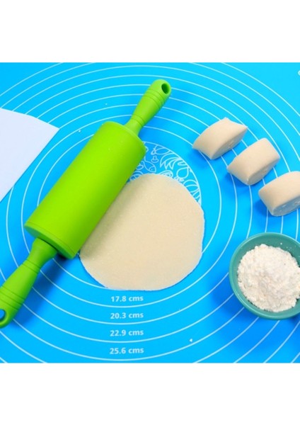 40X50 cm Silikon Hamur Açma Matı, Ölçüleri ve Kullanımı Kolay, Çok Amaçlı