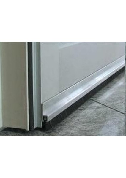 Ayrıntıshop Kapı Alt Fırça Fitil - Alüminyum Kapı Alt Kıl Fırça Süpürgesi- 100CM fiyatları