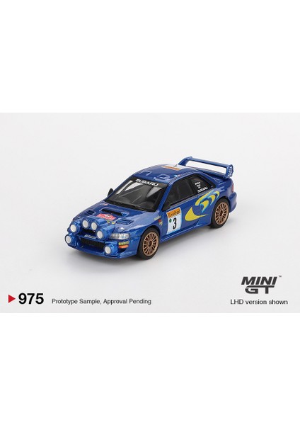 975 1/64 Subaru Impreza WRC98 1998 Rally Monte-Carlo 3rd Place #3 fiyatları