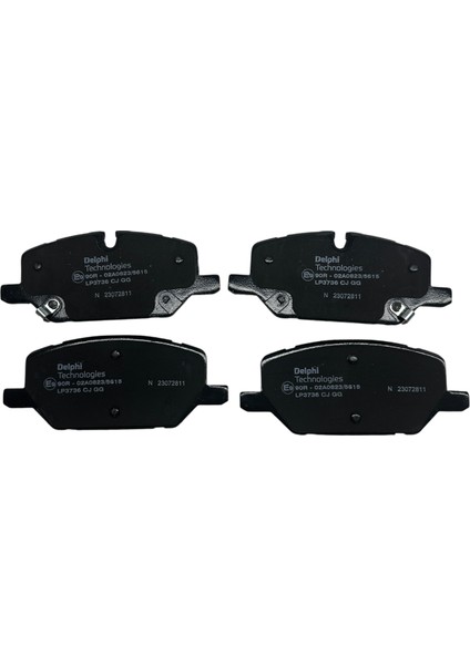 Insignia B Ön Fren Balatası Delphi Marka LP3736 fiyatları