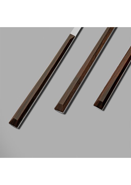 Viola Ahşap 6 Kişilik Desenli 18 Parça Kutulu Çatal Kaşık Bıçak Takımı fırsatları