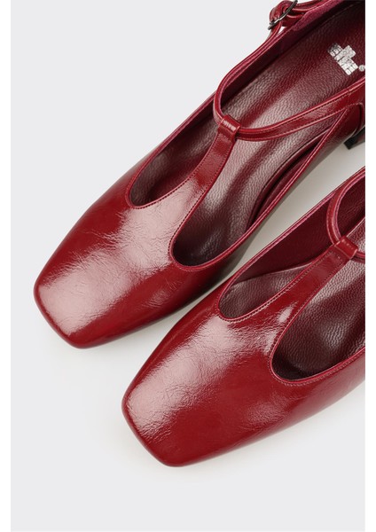 Bordo Kadın Topuklu Ayakkabı fırsatları