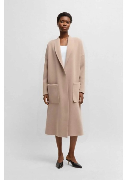 Astarsız Kapamasız Keçe Kaban