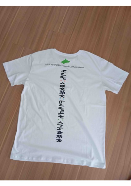 "gece Uyumadım Gündüz Oturmadım" Baskılı T-Shirt fiyatları