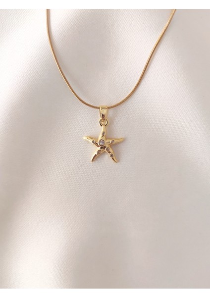Kadın Çelik Deniz Yıldız Model Kolye fiyatları