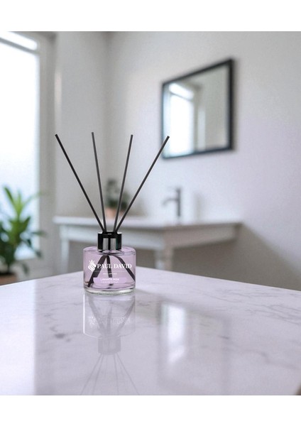 Lavanta Misk Yüksek Koku Yayılımlı Dekoratif Bambu Çubuklu Oda Kokusu 145 ml fırsatları