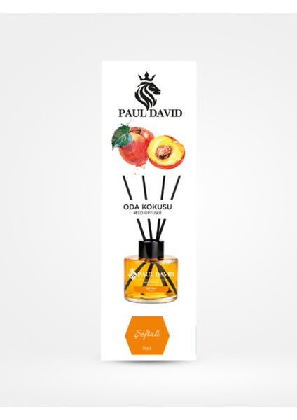 Şeftali Yüksek Koku Yayılımlı Dekoratif Bambu Çubuklu Oda Kokusu 145 ml modelleri