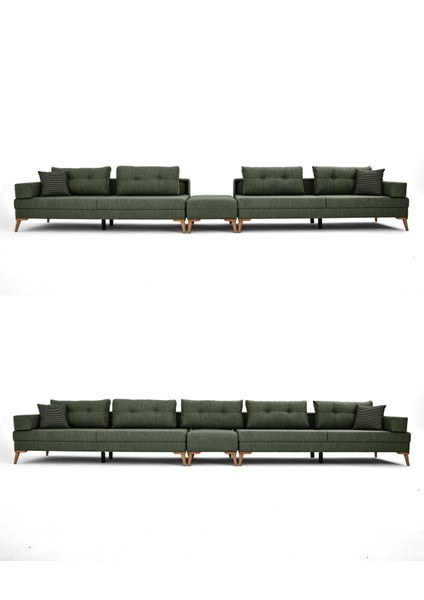 Zeri Lobi Koltuğu & Şark Köşesi - Yeşil 127