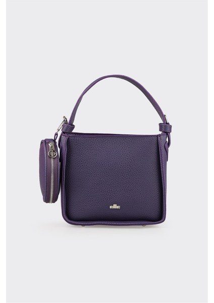 Mor Kadın El Çantası