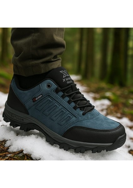 Unisex Suya ve Soğuğa Dayanıklı Kaymaz Termo Taban Kışlık Trekking Bot X5