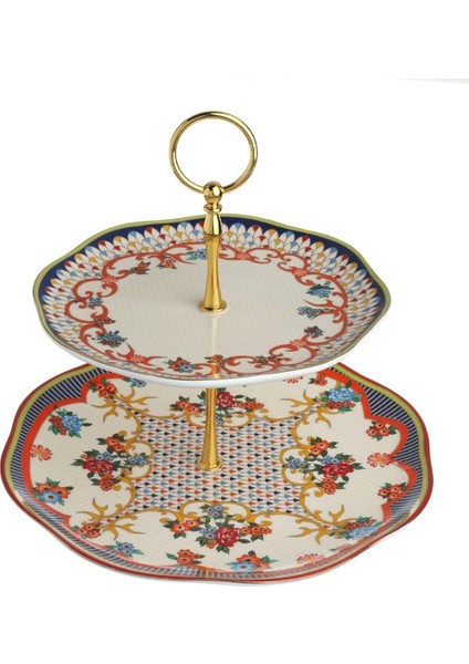 Lucky Art Fiora 2 Katlı Kek Standı fiyatları