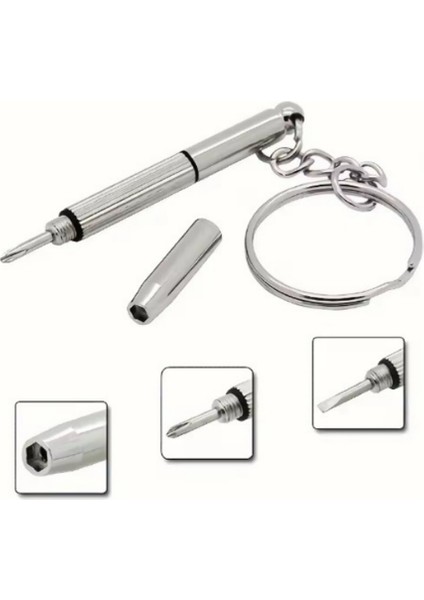 Gözlük Burunluk ve Tornavida Seti 10 Adet Burunluk ve Vida Çelik Tornavida indirimleri