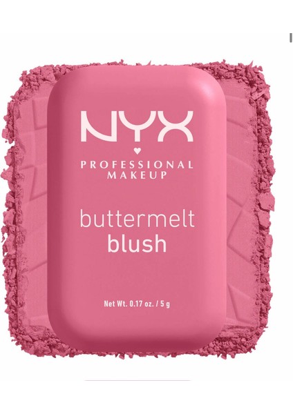 Nyx Professional Makeup Buttermelt Blush Kremsi Pudra Allık - 06 For The Butta