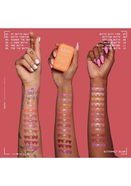 Nyx Professional Makeup Buttermelt Blush Kremsi Pudra Allık - 06 For The Butta fırsatları