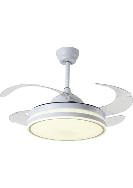 Teknikerelektrik Cata CT-3003 Basel Dimlenebilir 3 Renk Ledli Tavan Vantilatörü