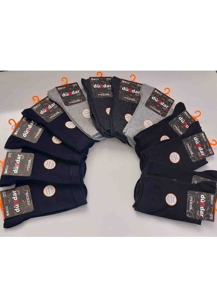 Dündar Plus Modal Unisex Soket Çorap – 12 Çift (36-40 Numara) Karışık Renk (Siyah, Lacivert, Gri, Füme) fiyatları