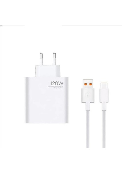 Xioami 14T Pro 120W Turbo Hızlı Şarj Adaptör Seti