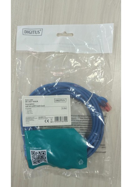 Dijitus Cat6 Patch Kablo 5 M U/utp