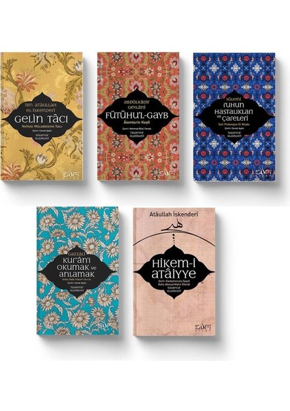 Tasavvuf Klasikleri 1 Seti (5 Kitap)