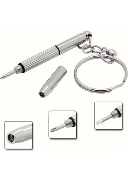 2 Adet Gözlük , Telefon, Saat Tornavidası, 3 Fonksiyonlu Yıldız, Düz ve Somun Başlıklı