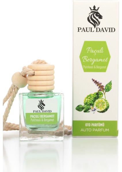 Dekoratif Araç Oto Kokusu Paçuli & Bergamot 10ML