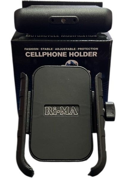 Motosiklet Telefon Tutucu (Gidon ve Ayna Bağlantılı)