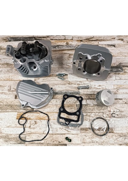 Cg 200 cc Set Silindir 65.5mm Boy 69 (13P) ve Üst Kapak