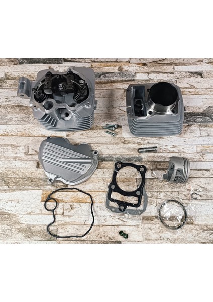 Cg 200 cc Set Silindir 65.5mm Boy 69 (13P) ve Üst Kapak modelleri