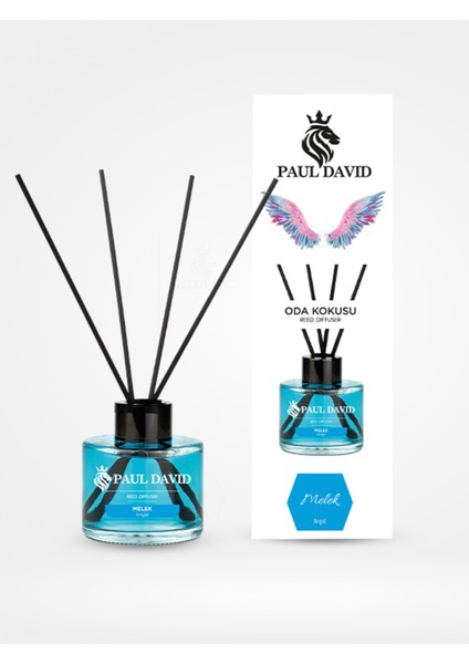 Melek Yüksek Koku Yayılımlı Dekoratif Bambu Çubuklu Oda Kokusu 145 ml