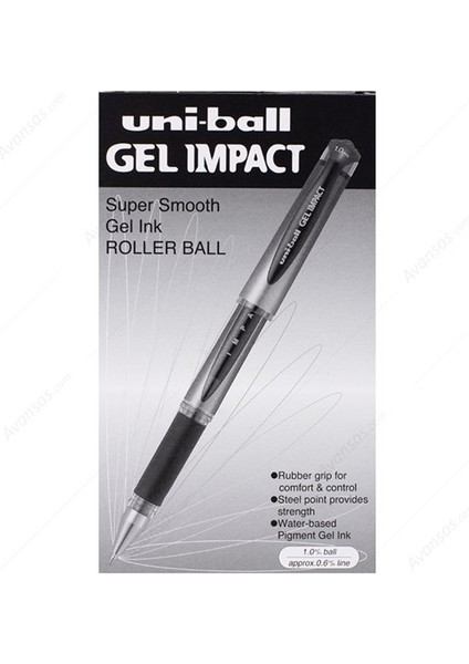 Uniball Signo Broad 1.0 İmza Kalemi Siyah 12 Li