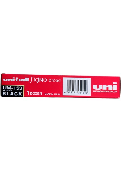 Uniball Signo Broad 1.0 İmza Kalemi Siyah 12 Li modelleri