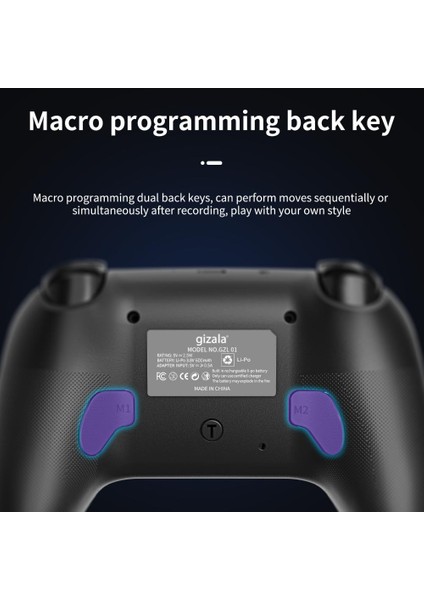 Kablosuz Oyun Kontrolcüsü Gamepad Hall Effect Triggers Joystick Game Controller Switch 2 / Switch/ Pc/steam/android/ıos indirimleri