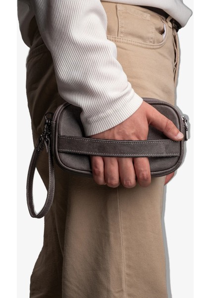 Dors Hakiki Deri Kişiye Özel İsim Baskılı El Çantası