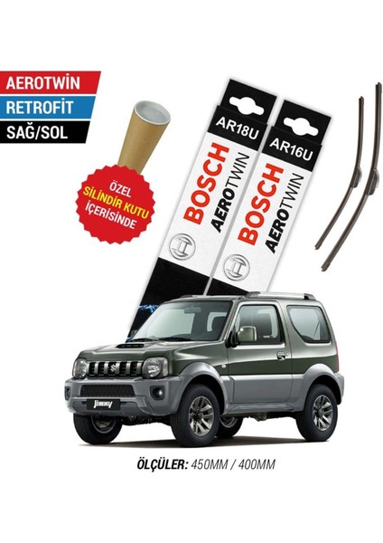 Suzuki Jimny Silecek Takımı (2000-2012) Bosch Aerotwin