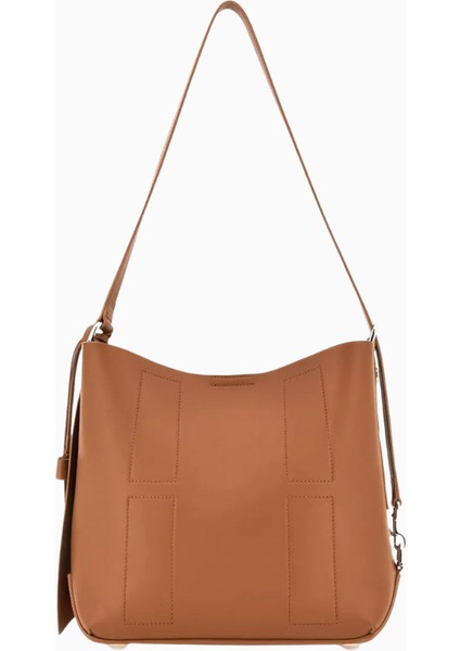 Small Hocket Kahverengi Deri, Zarif ve Lüks Hobo Omuz Çantası, Günlük Şıklık modelleri