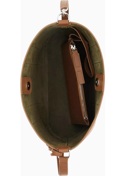 Small Hocket Kahverengi Deri, Zarif ve Lüks Hobo Omuz Çantası, Günlük Şıklık fırsatları