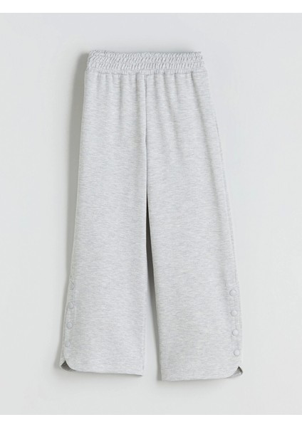 Lcw Kids Gri Beli Lastikli Kız Çocuk Eşofman Alt fiyatları