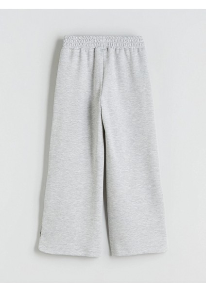 Lcw Kids Gri Beli Lastikli Kız Çocuk Eşofman Alt fırsatları