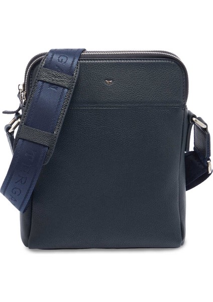 Lacivert Hakiki Deri Erkek Çapraz Askılı Çanta - S1AC00021408-X86 fiyatları