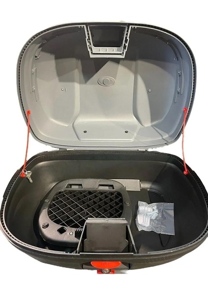 SL45 Full 45 Litre Gri Bagaj ve Sırt Dayamalı Motosiklet Arka Çanta modelleri