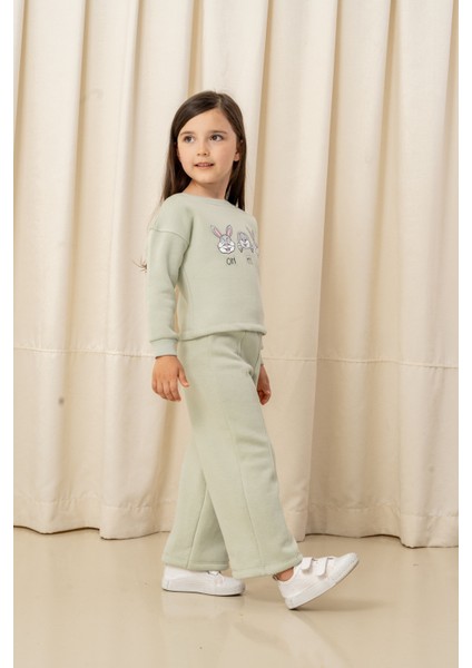 Kız Çocuk Oh My God Tavşan Baskılı 2li Takım - 6305/6306 indirimleri