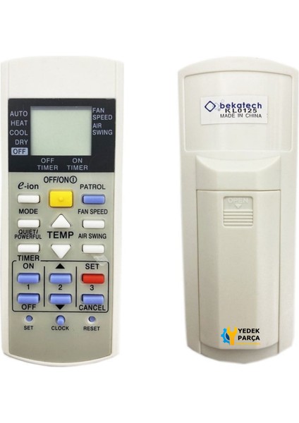 Panasonic Uyumlu Klima Kumandası - 19263