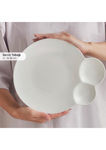 Red Carpet Collection Stream Bone Blow 26 Parça 6 Kişilik Kahvaltı Takımı indirimleri