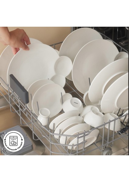 Red Carpet Collection Stream Bone Blow 26 Parça 6 Kişilik Kahvaltı Takımı